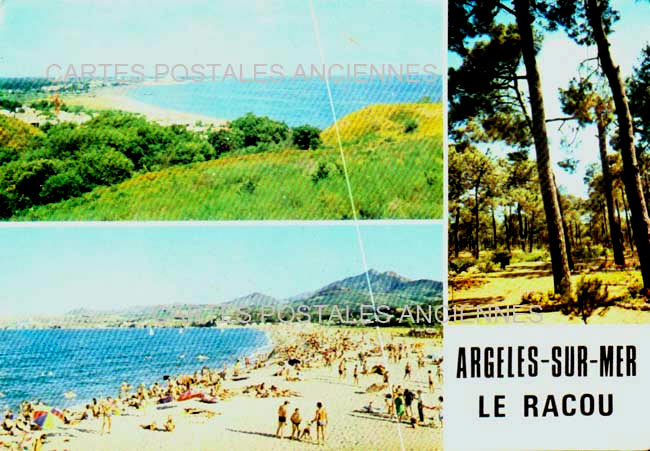 Cartes postales anciennes > CARTES POSTALES > carte postale ancienne > cartes-postales-ancienne.com Occitanie Pyrenees orientales Argeles Sur Mer