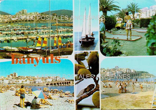 Cartes postales anciennes > CARTES POSTALES > carte postale ancienne > cartes-postales-ancienne.com Occitanie Pyrenees orientales Banyuls Sur Mer