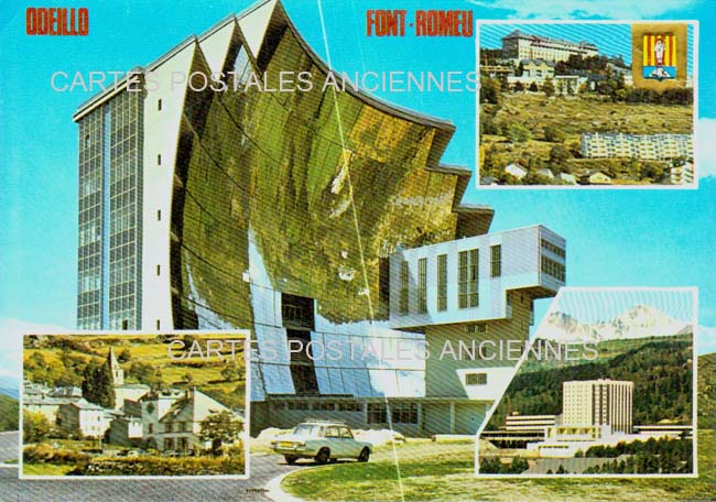 Cartes postales anciennes > CARTES POSTALES > carte postale ancienne > cartes-postales-ancienne.com Occitanie Pyrenees orientales Odeillo Via