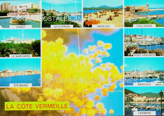 Cartes postales anciennes > CARTES POSTALES > carte postale ancienne > cartes-postales-ancienne.com Occitanie Pyrenees orientales Canet En Roussillon