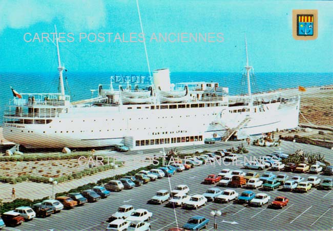 Cartes postales anciennes > CARTES POSTALES > carte postale ancienne > cartes-postales-ancienne.com Occitanie Pyrenees orientales Port Barcares