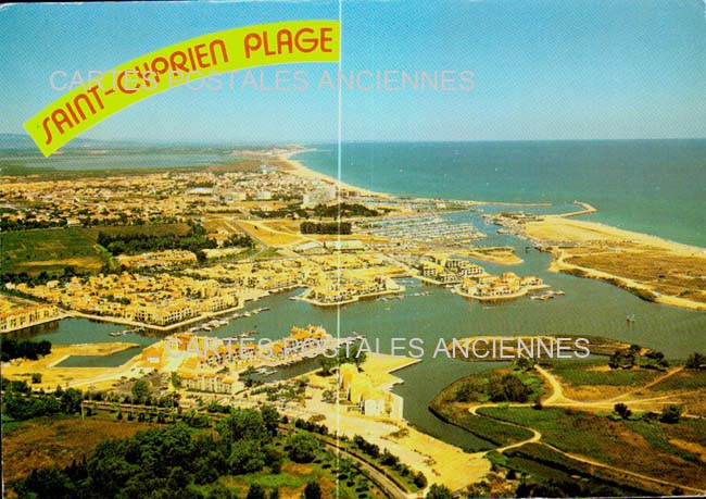 Cartes postales anciennes > CARTES POSTALES > carte postale ancienne > cartes-postales-ancienne.com Occitanie Pyrenees orientales Saint Cyprien Plage