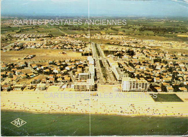 Cartes postales anciennes > CARTES POSTALES > carte postale ancienne > cartes-postales-ancienne.com Occitanie Pyrenees orientales Saint Cyprien Plage