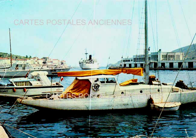 Cartes postales anciennes > CARTES POSTALES > carte postale ancienne > cartes-postales-ancienne.com Occitanie Pyrenees orientales Port Vendres