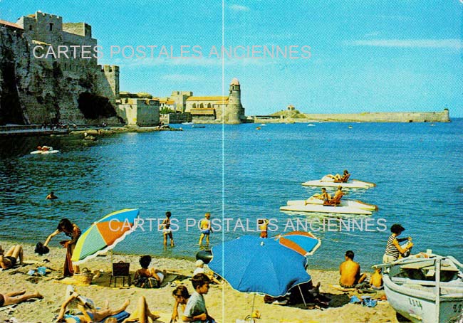 Cartes postales anciennes > CARTES POSTALES > carte postale ancienne > cartes-postales-ancienne.com Occitanie Pyrenees orientales Collioure