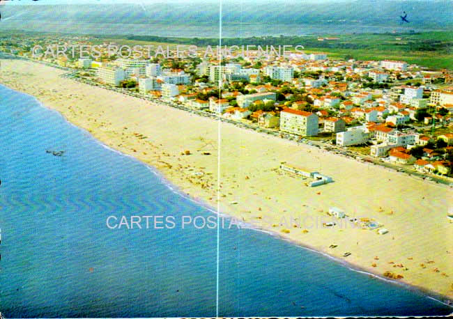 Cartes postales anciennes > CARTES POSTALES > carte postale ancienne > cartes-postales-ancienne.com Occitanie Pyrenees orientales Canet Plage