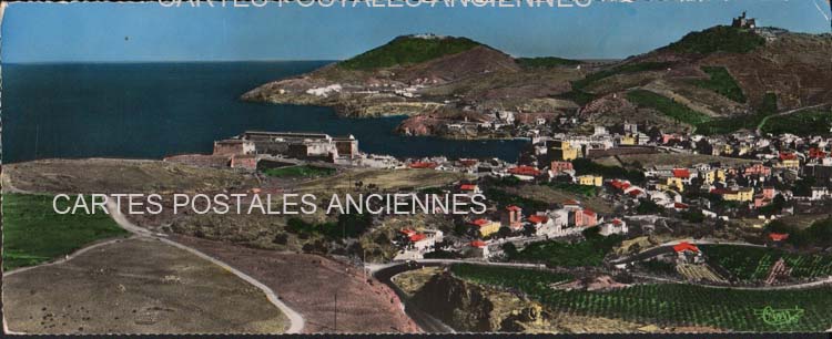 Cartes postales anciennes > CARTES POSTALES > carte postale ancienne > cartes-postales-ancienne.com Occitanie Pyrenees orientales Collioure