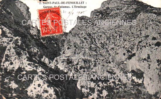Cartes postales anciennes > CARTES POSTALES > carte postale ancienne > cartes-postales-ancienne.com Occitanie Pyrenees orientales Saint Paul De Fenouillet