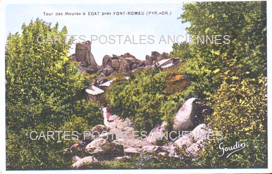 Cartes postales anciennes > CARTES POSTALES > carte postale ancienne > cartes-postales-ancienne.com Occitanie Pyrenees orientales Font Romeu Odeillo Via