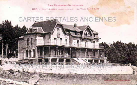 Cartes postales anciennes > CARTES POSTALES > carte postale ancienne > cartes-postales-ancienne.com Occitanie Pyrenees orientales Font Romeu Odeillo Via