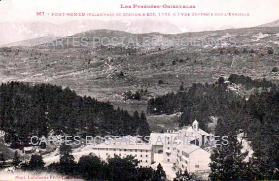 Cartes postales anciennes > CARTES POSTALES > carte postale ancienne > cartes-postales-ancienne.com Occitanie Pyrenees orientales Font Romeu Odeillo Via