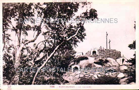 Cartes postales anciennes > CARTES POSTALES > carte postale ancienne > cartes-postales-ancienne.com Occitanie Pyrenees orientales Font Romeu Odeillo Via