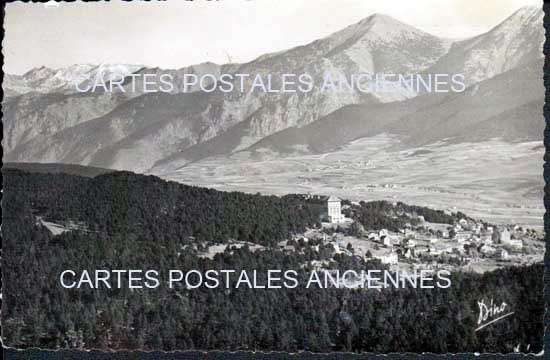 Cartes postales anciennes > CARTES POSTALES > carte postale ancienne > cartes-postales-ancienne.com Occitanie Pyrenees orientales Font Romeu Odeillo Via