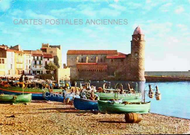 Cartes postales anciennes > CARTES POSTALES > carte postale ancienne > cartes-postales-ancienne.com Occitanie Pyrenees orientales Collioure