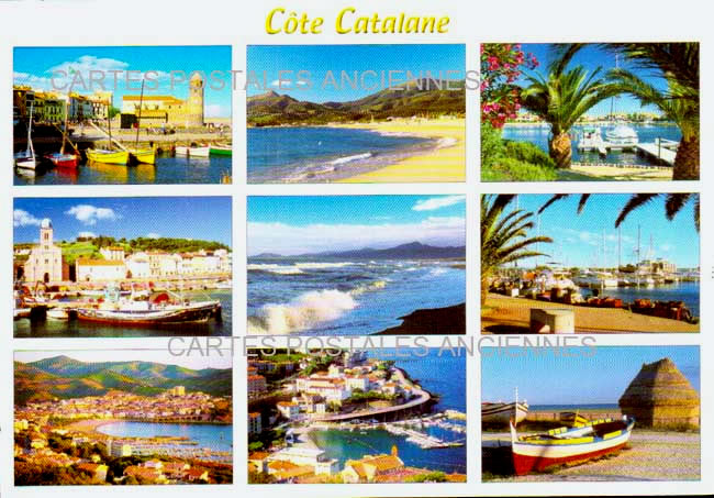 Cartes postales anciennes > CARTES POSTALES > carte postale ancienne > cartes-postales-ancienne.com Occitanie Pyrenees orientales Collioure