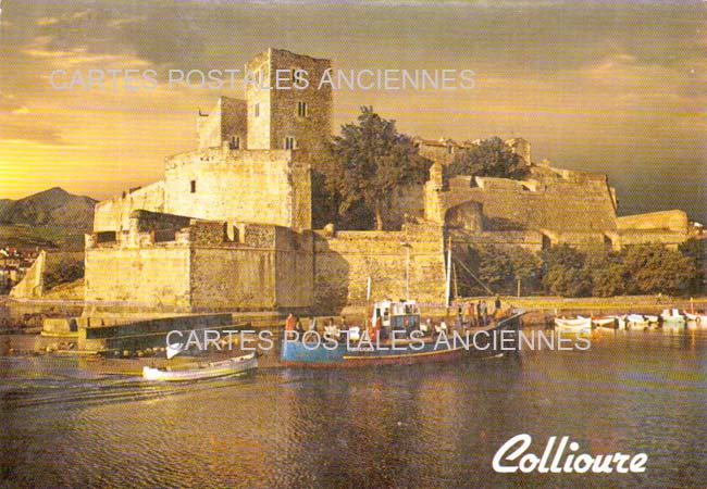 Cartes postales anciennes > CARTES POSTALES > carte postale ancienne > cartes-postales-ancienne.com Occitanie Pyrenees orientales Collioure