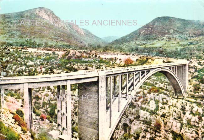 Cartes postales anciennes > CARTES POSTALES > carte postale ancienne > cartes-postales-ancienne.com Provence alpes cote d'azur Var Aiguines