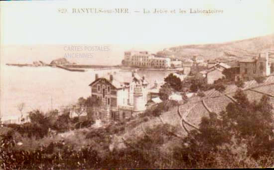 Cartes postales anciennes > CARTES POSTALES > carte postale ancienne > cartes-postales-ancienne.com Occitanie Pyrenees orientales Banyuls Sur Mer