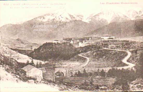 Cartes postales anciennes > CARTES POSTALES > carte postale ancienne > cartes-postales-ancienne.com Occitanie Pyrenees orientales Mont Louis