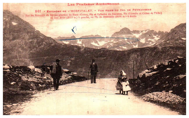 Cartes postales anciennes > CARTES POSTALES > carte postale ancienne > cartes-postales-ancienne.com Ariege  L Hospitalet Pres L Andor
