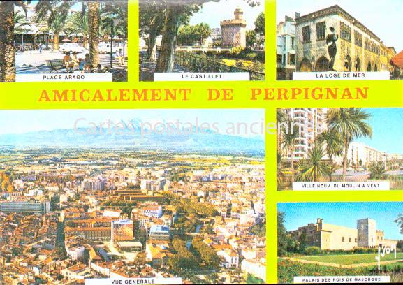 Cartes postales anciennes > CARTES POSTALES > carte postale ancienne > cartes-postales-ancienne.com Occitanie Pyrenees orientales Perpignan