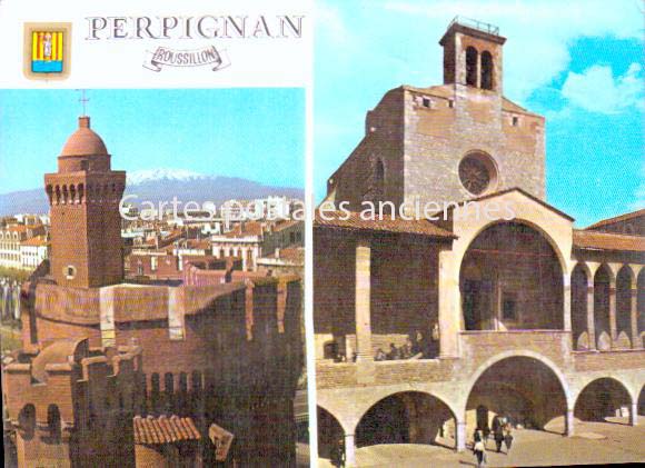 Cartes postales anciennes > CARTES POSTALES > carte postale ancienne > cartes-postales-ancienne.com Occitanie Pyrenees orientales Perpignan