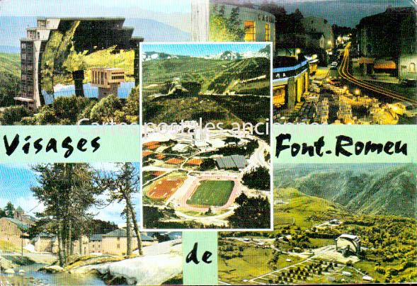 Cartes postales anciennes > CARTES POSTALES > carte postale ancienne > cartes-postales-ancienne.com Occitanie Pyrenees orientales Font Romeu Odeillo Via