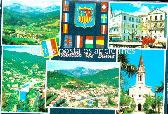 Cartes postales anciennes > CARTES POSTALES > carte postale ancienne > cartes-postales-ancienne.com Occitanie Pyrenees orientales Amelie Les Bains Palalda