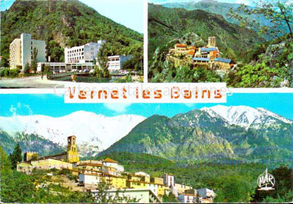 Cartes postales anciennes > CARTES POSTALES > carte postale ancienne > cartes-postales-ancienne.com Occitanie Pyrenees orientales Vernet Les Bains