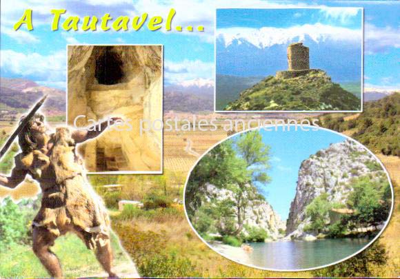 Cartes postales anciennes > CARTES POSTALES > carte postale ancienne > cartes-postales-ancienne.com Occitanie Pyrenees orientales Tautavel