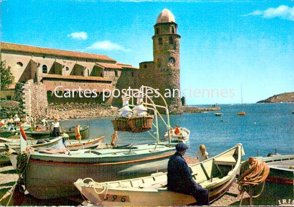 Cartes postales anciennes > CARTES POSTALES > carte postale ancienne > cartes-postales-ancienne.com Occitanie Pyrenees orientales Collioure