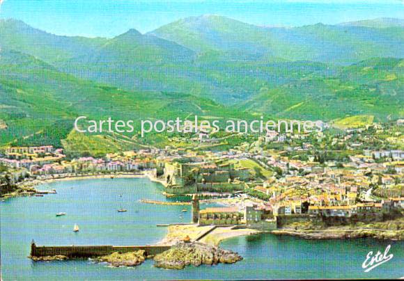 Cartes postales anciennes > CARTES POSTALES > carte postale ancienne > cartes-postales-ancienne.com Occitanie Pyrenees orientales Collioure