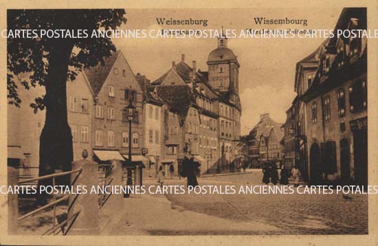 Cartes postales anciennes > CARTES POSTALES > carte postale ancienne > cartes-postales-ancienne.com Bas rhin 67 Wissembourg