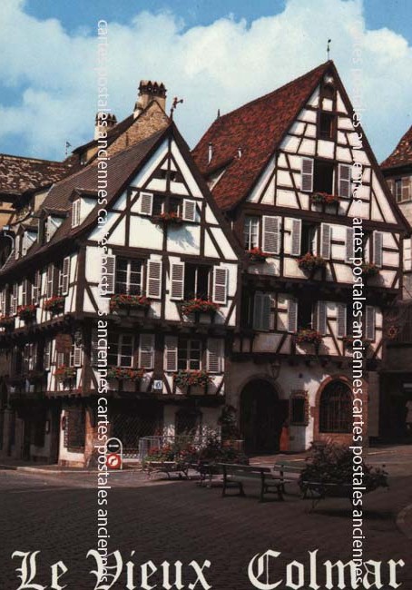Cartes postales anciennes > CARTES POSTALES > carte postale ancienne > cartes-postales-ancienne.com Grand est Haut rhin Colmar