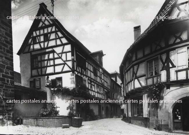 Cartes postales anciennes > CARTES POSTALES > carte postale ancienne > cartes-postales-ancienne.com Grand est Haut rhin Riquewihr