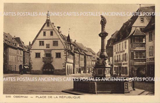 Cartes postales anciennes > CARTES POSTALES > carte postale ancienne > cartes-postales-ancienne.com Bas rhin 67 Obernai