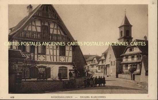 Cartes postales anciennes > CARTES POSTALES > carte postale ancienne > cartes-postales-ancienne.com Bas rhin 67 Niedersoultzbach