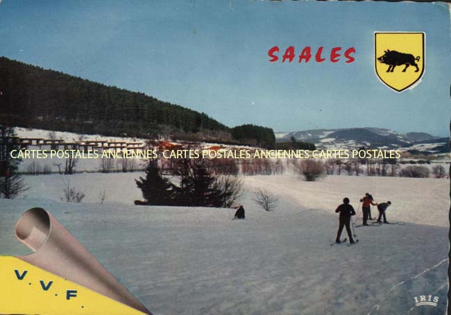 Cartes postales anciennes > CARTES POSTALES > carte postale ancienne > cartes-postales-ancienne.com Grand est Bas rhin Saales