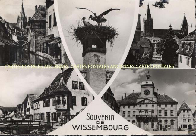 Cartes postales anciennes > CARTES POSTALES > carte postale ancienne > cartes-postales-ancienne.com Grand est Bas rhin Wissembourg
