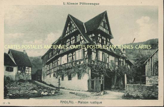 Cartes postales anciennes > CARTES POSTALES > carte postale ancienne > cartes-postales-ancienne.com Grand est Bas rhin Andlau