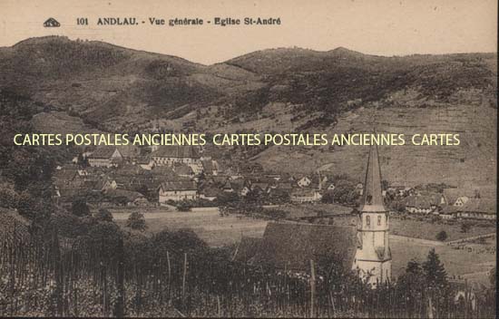 Cartes postales anciennes > CARTES POSTALES > carte postale ancienne > cartes-postales-ancienne.com Grand est Bas rhin Andlau