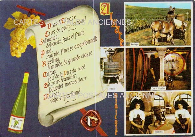 Cartes postales anciennes > CARTES POSTALES > carte postale ancienne > cartes-postales-ancienne.com Haut rhin  Riquewihr