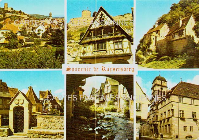 Cartes postales anciennes > CARTES POSTALES > carte postale ancienne > cartes-postales-ancienne.com Haut rhin  Kaysersberg