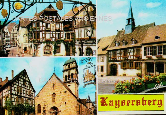 Cartes postales anciennes > CARTES POSTALES > carte postale ancienne > cartes-postales-ancienne.com Haut rhin  Kaysersberg