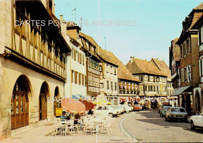 Cartes postales anciennes > CARTES POSTALES > carte postale ancienne > cartes-postales-ancienne.com Grand est Bas rhin Obernai