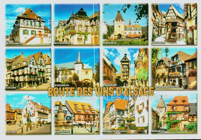 Cartes postales anciennes > CARTES POSTALES > carte postale ancienne > cartes-postales-ancienne.com Grand est Bas rhin Obernai