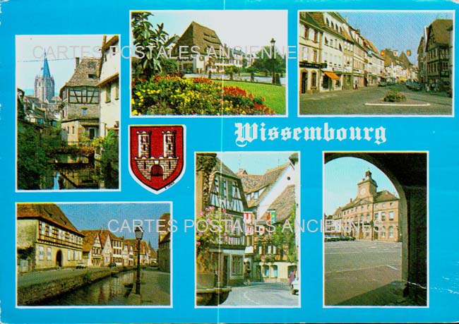 Cartes postales anciennes > CARTES POSTALES > carte postale ancienne > cartes-postales-ancienne.com Grand est Bas rhin Wissembourg