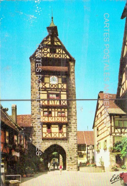 Cartes postales anciennes > CARTES POSTALES > carte postale ancienne > cartes-postales-ancienne.com Haut rhin  Riquewihr