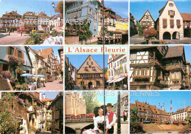 Cartes postales anciennes > CARTES POSTALES > carte postale ancienne > cartes-postales-ancienne.com Haut rhin  Riquewihr