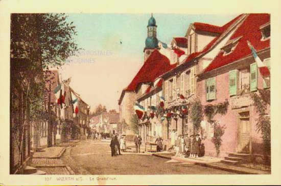 Cartes postales anciennes > CARTES POSTALES > carte postale ancienne > cartes-postales-ancienne.com Bas rhin 67 Woerth